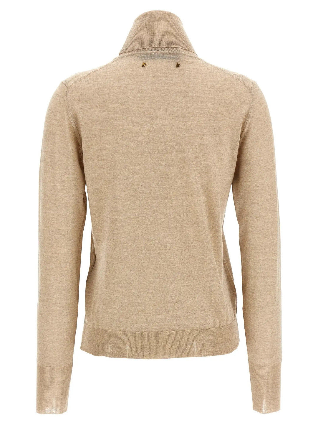 Golden Goose Beige Virgin Wool Cardigan