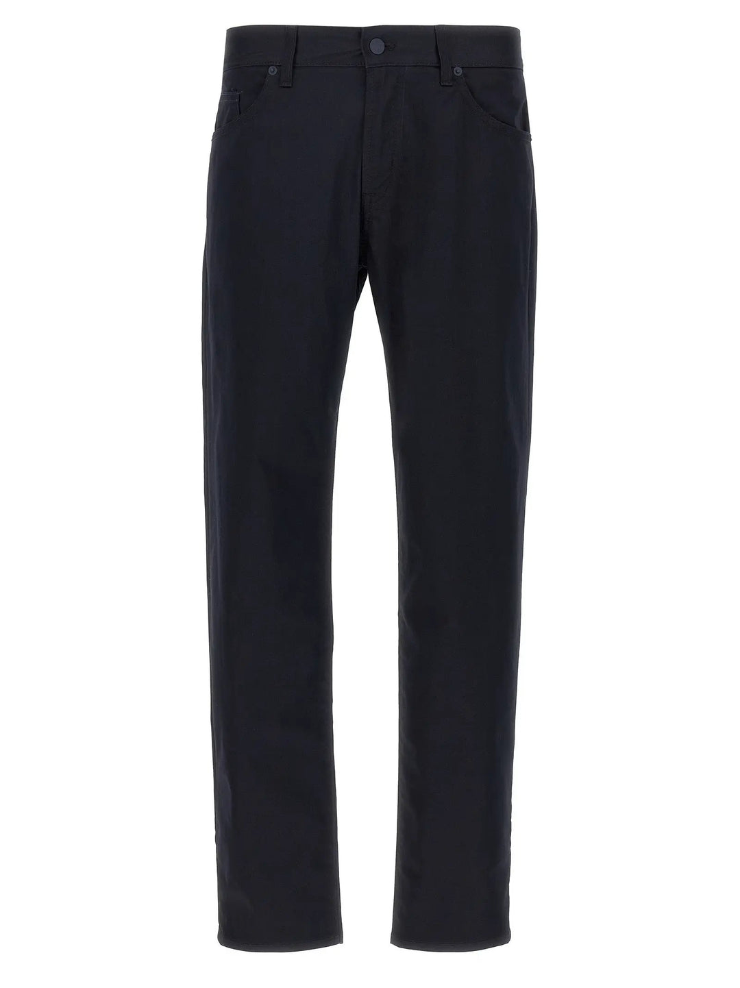 Hugo Boss Blue Cotton Casual Pants