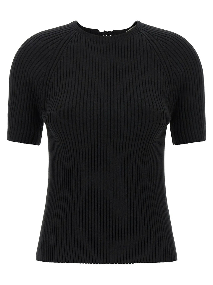 Tory Burch Black Cotton Cardigan