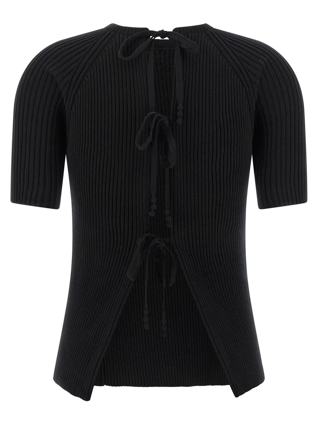 Tory Burch Black Cotton Cardigan