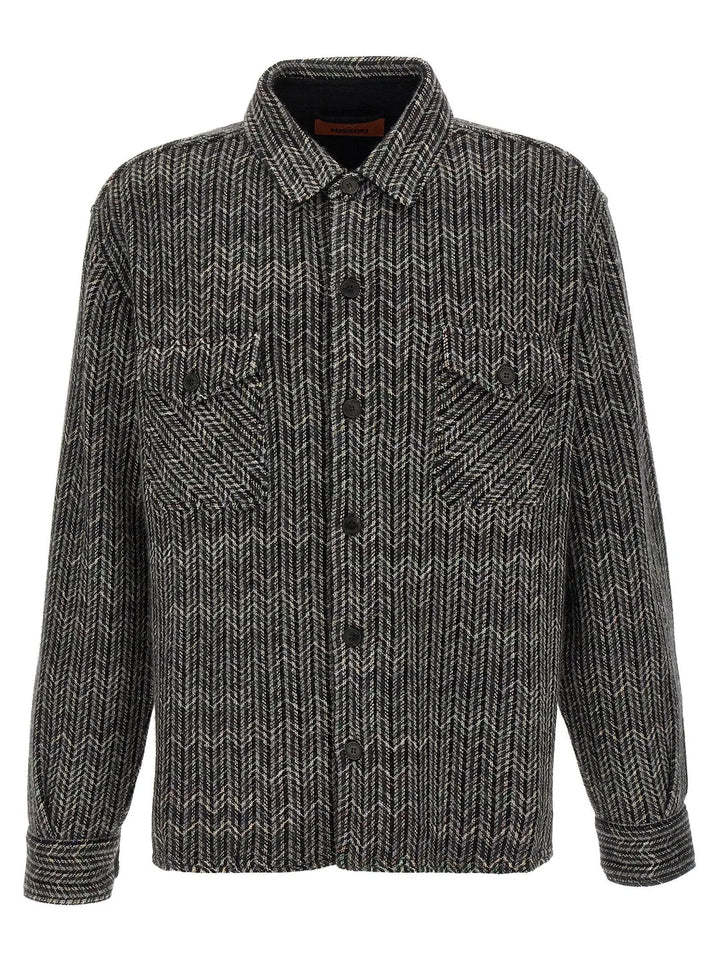Missoni Gray Wool Blouse