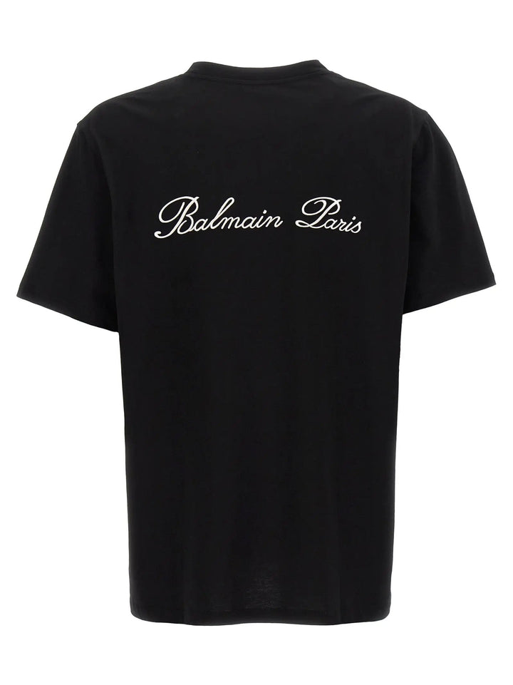 Balmain Bicolor Cotton T-Shirt