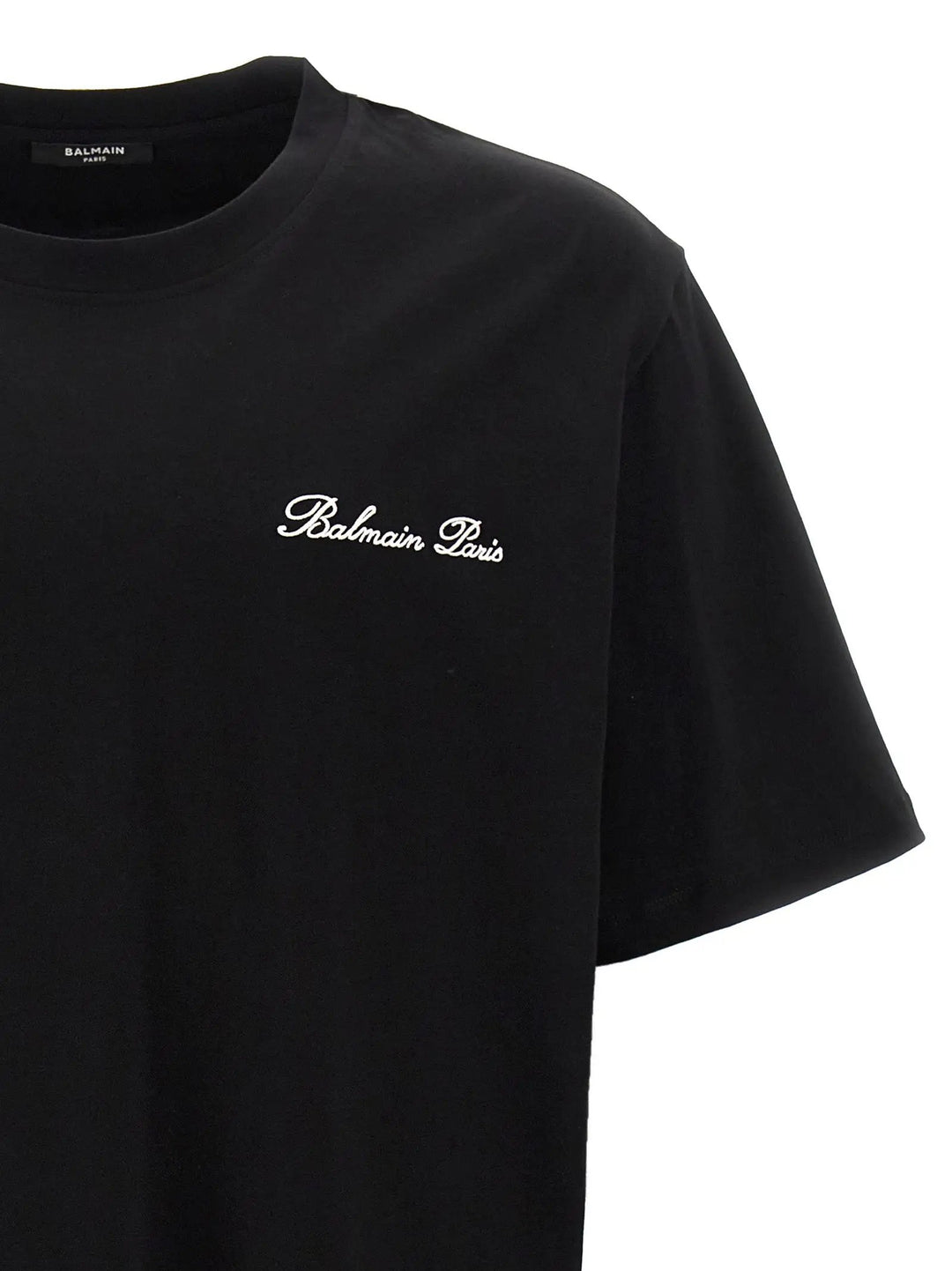 Balmain Bicolor Cotton T-Shirt