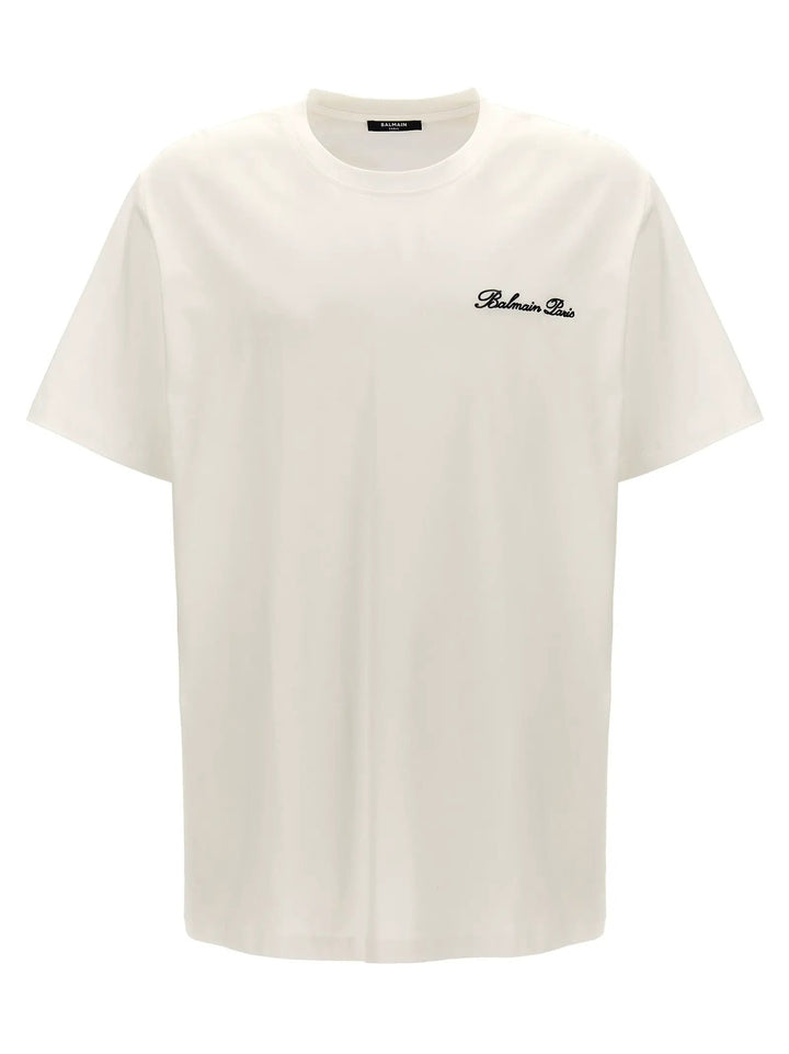 Balmain Bicolor Cotton T-Shirt