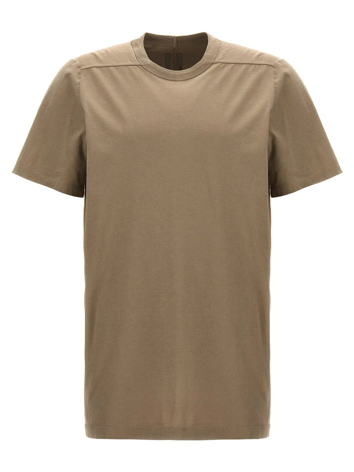 Rick Owens Gray Cotton T-Shirt