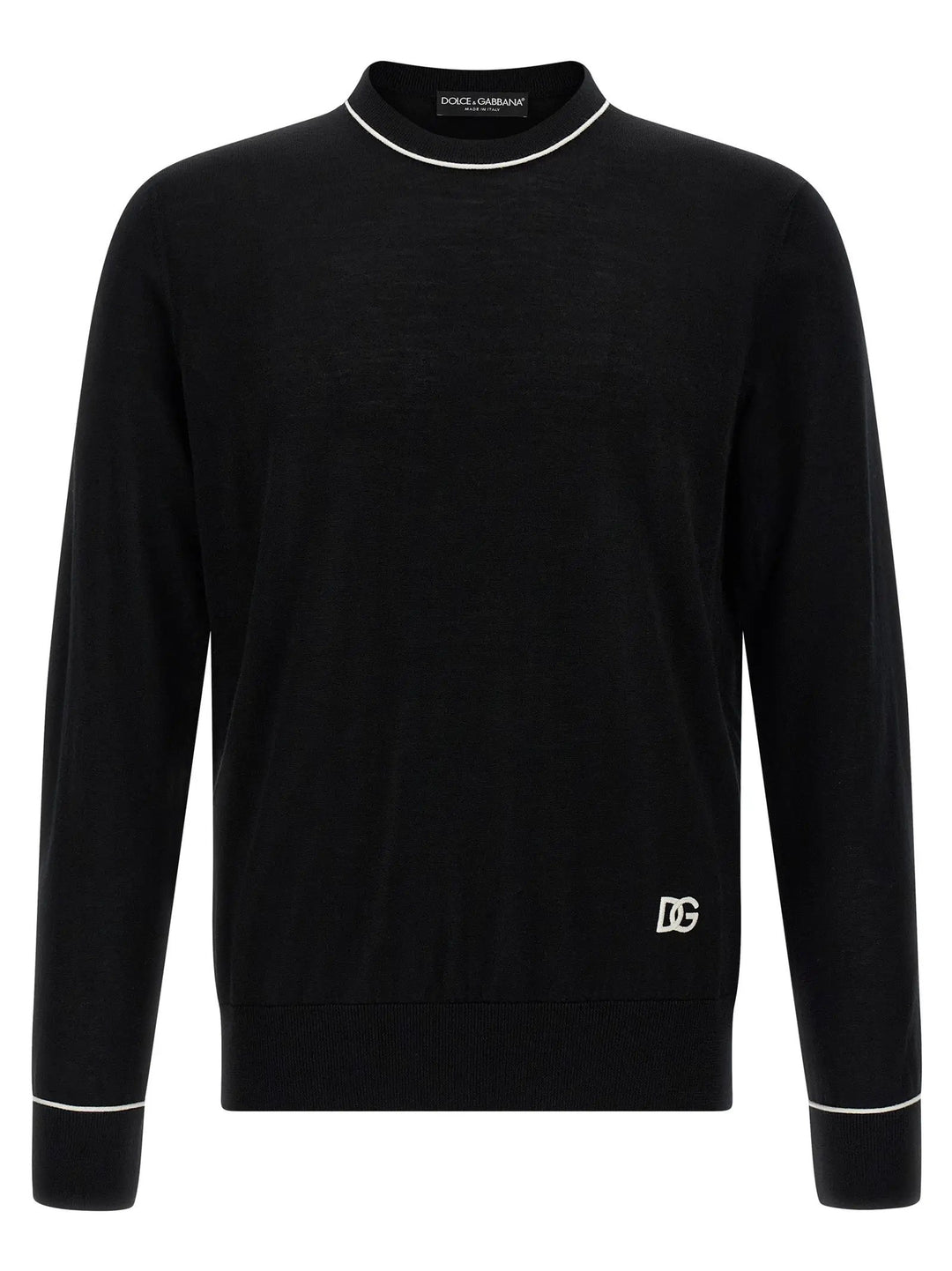 Dolce &amp; Gabbana Black Marabou Cardigan