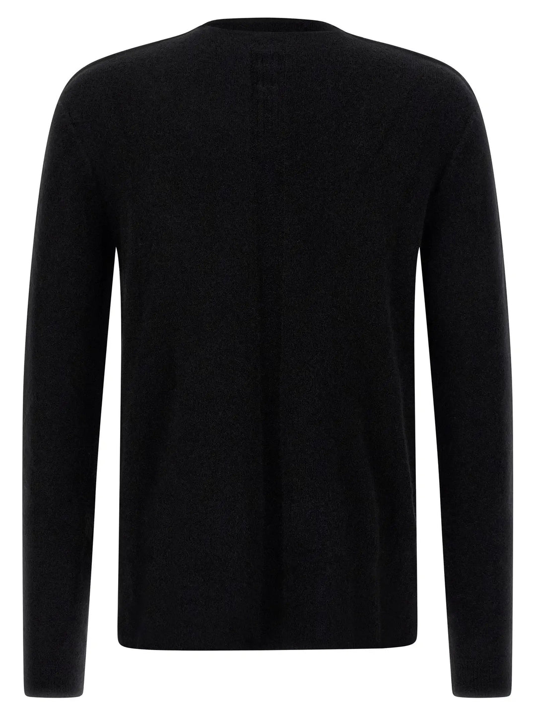 Rick Owens Black Wool Cardigan