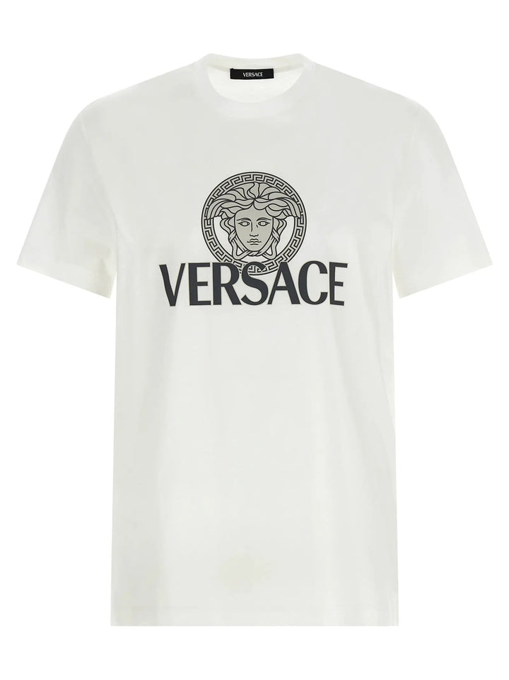Versace Bicolor Cotton T-Shirt