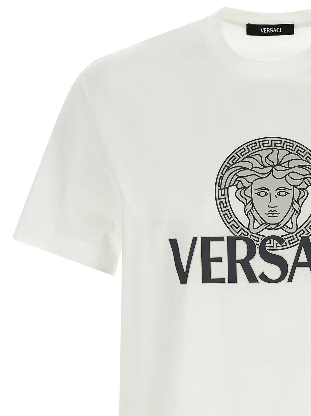 Versace Bicolor Cotton T-Shirt
