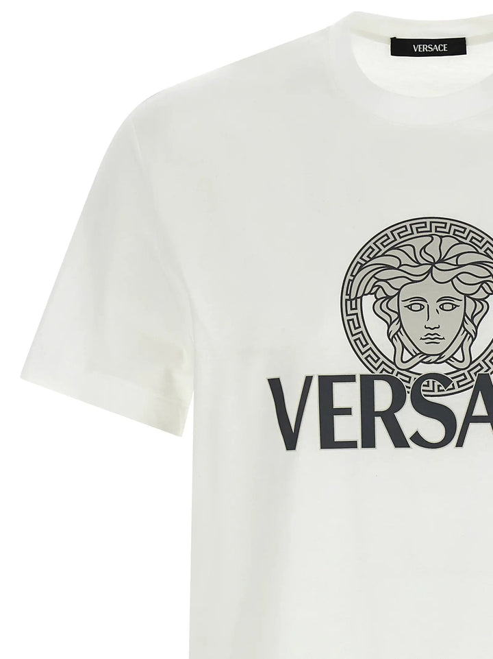 Versace Bicolor Cotton T-Shirt