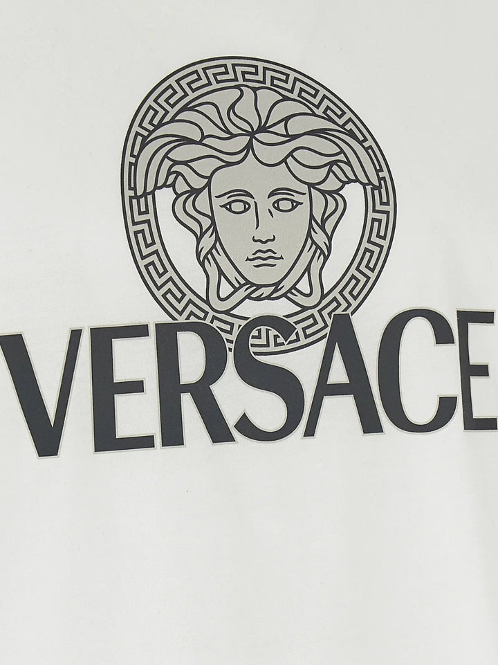 Versace Bicolor Cotton T-Shirt