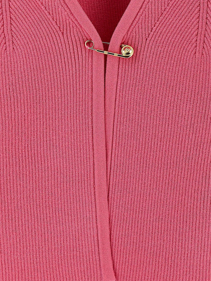 Versace Fuchsia Viscose Cardigan
