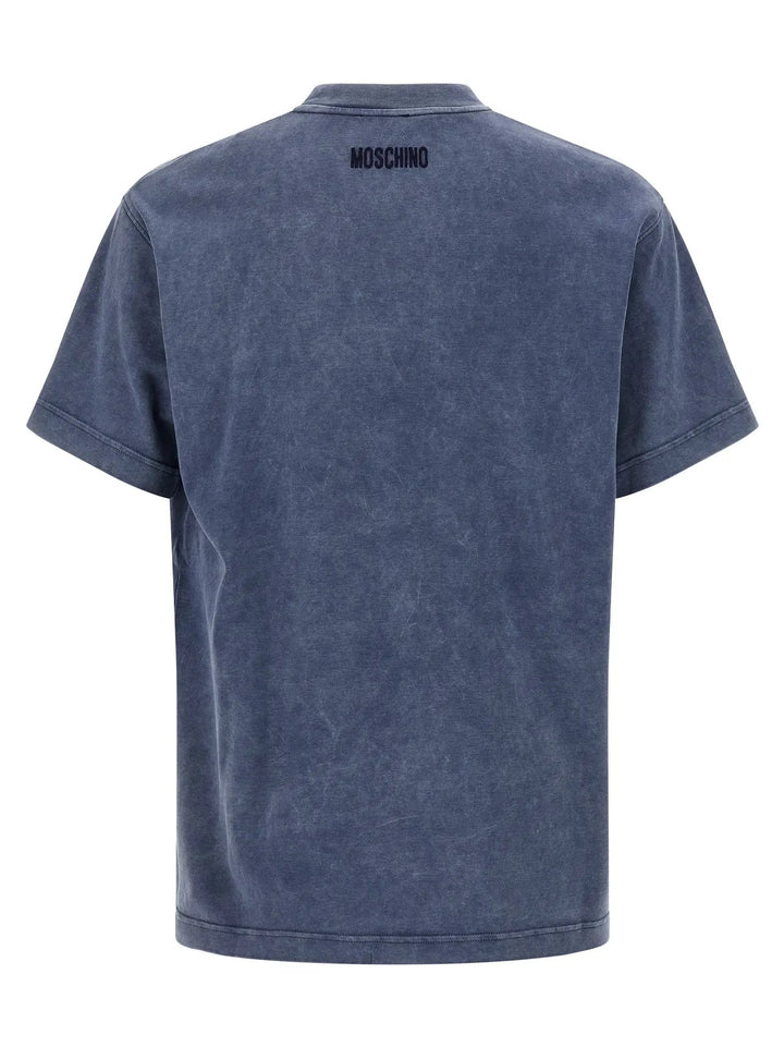 Moschino Blue Cotton T-Shirt