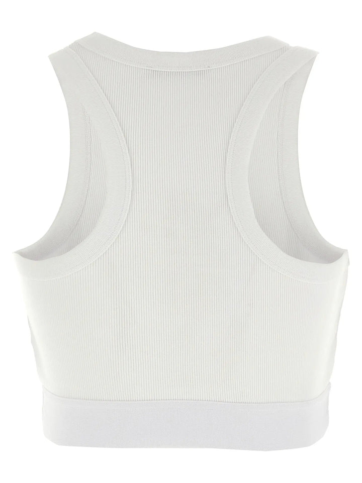 Givenchy White Cotton Tank Tops