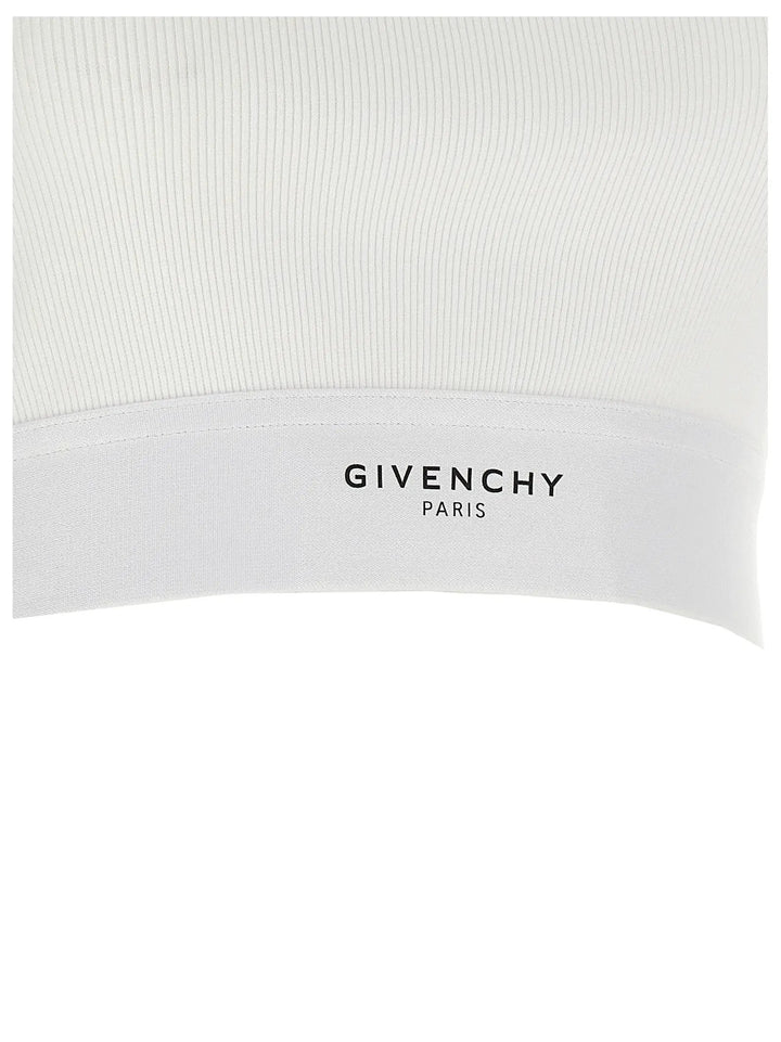 Givenchy White Cotton Tank Tops