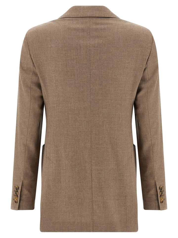 Max Mara Beige Cashmere Blazer