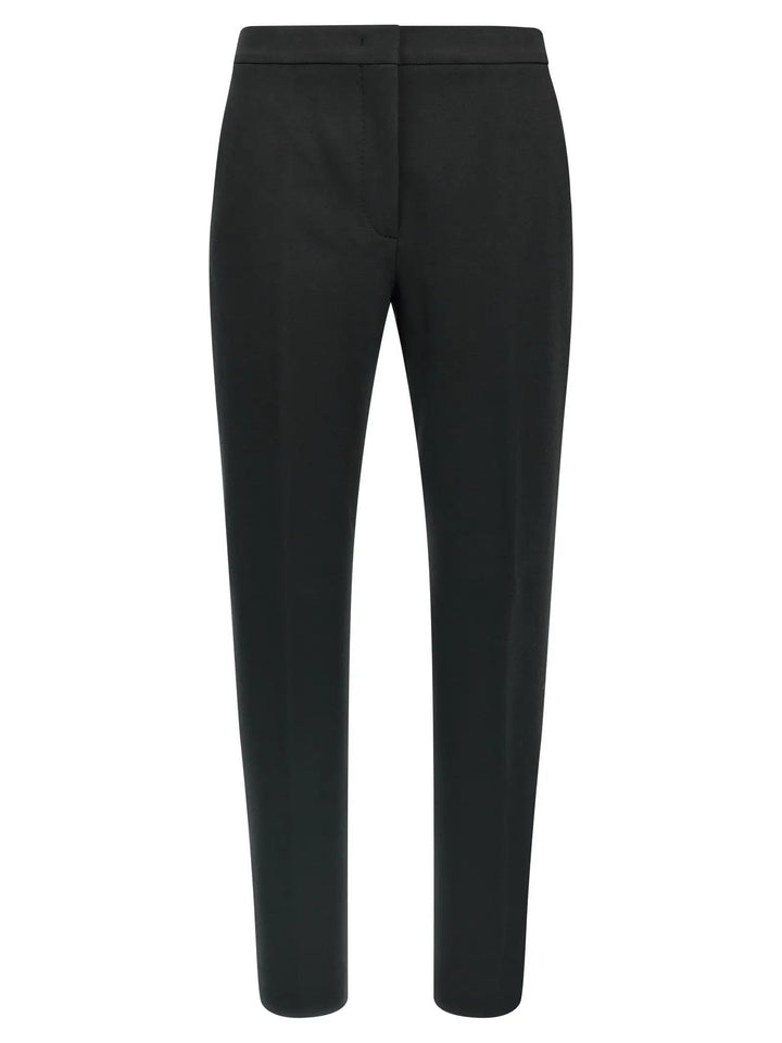 Max Mara Black Viscose Casual Pants