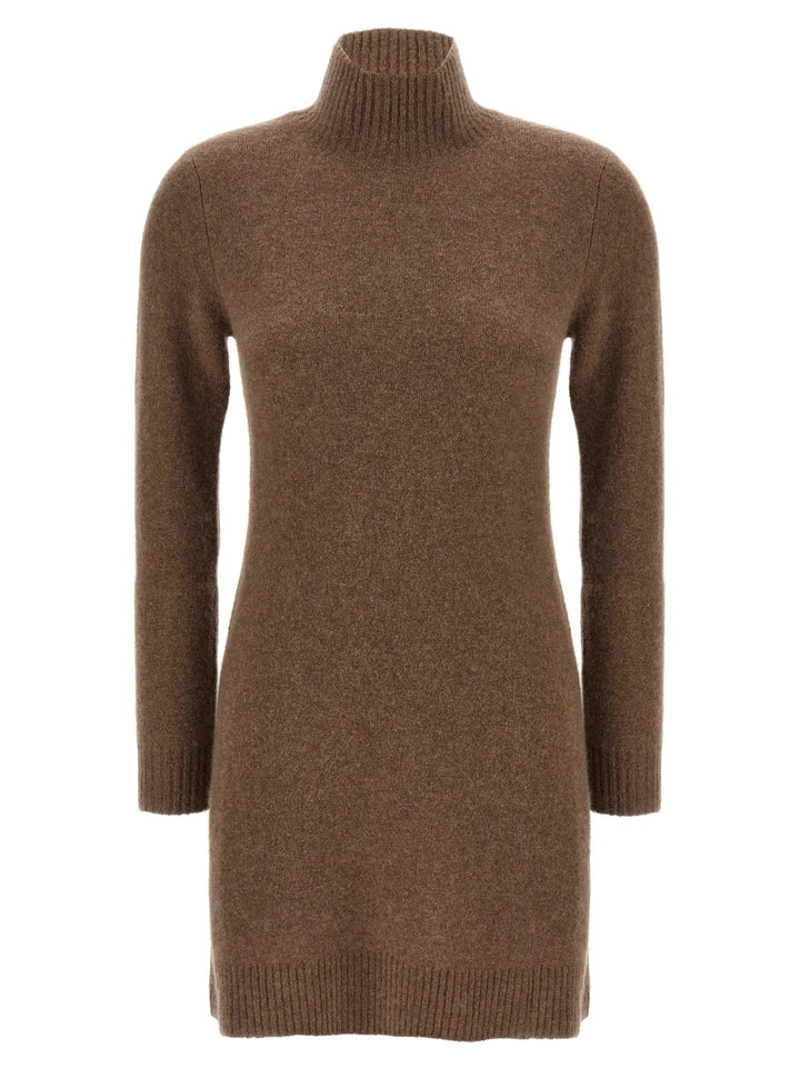 Max Mara Gray Cashmere Short Dress