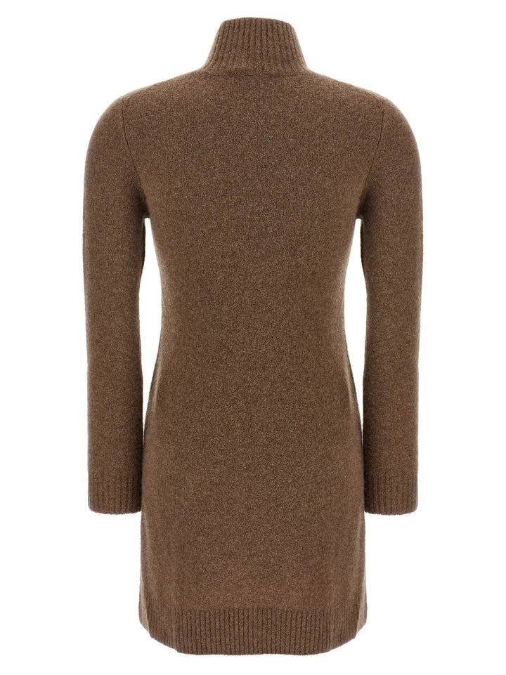 Max Mara Gray Cashmere Short Dress