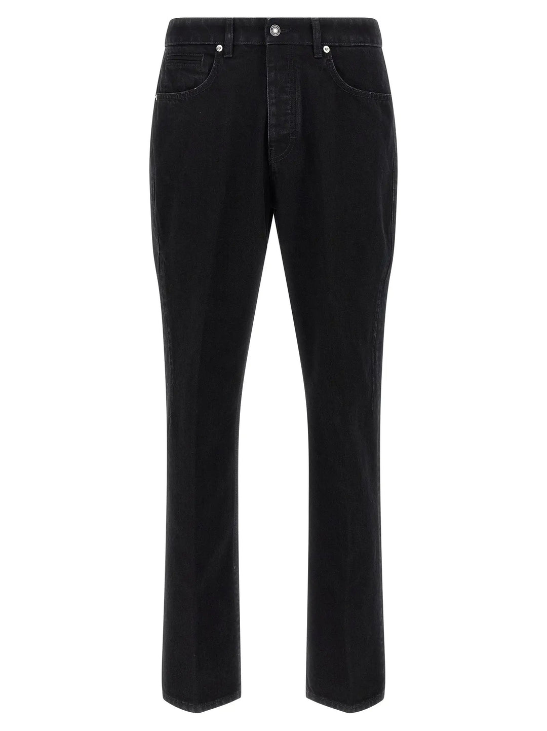Givenchy Black Cotton Straight-Leg Jeans