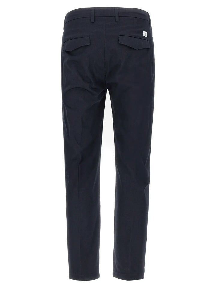 Department 5 Gray Cotton Cropped Pants