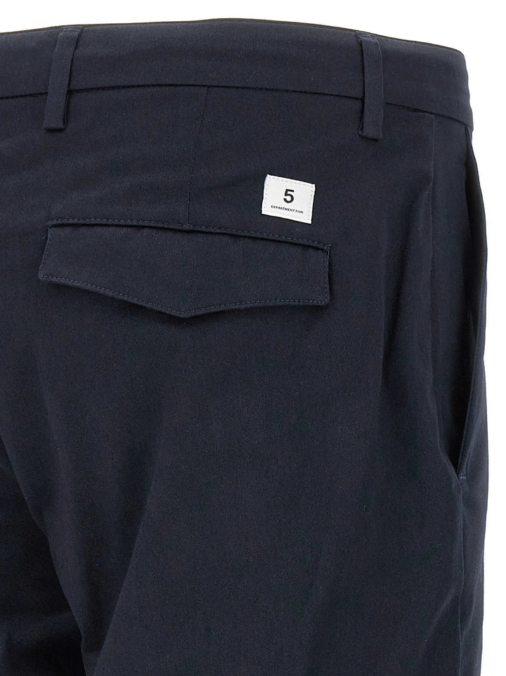 Department 5 Gray Cotton Cropped Pants