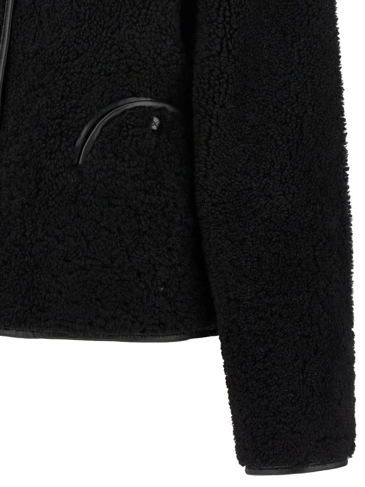 Blazé Milano Black Lamb Leather Shell Jacket