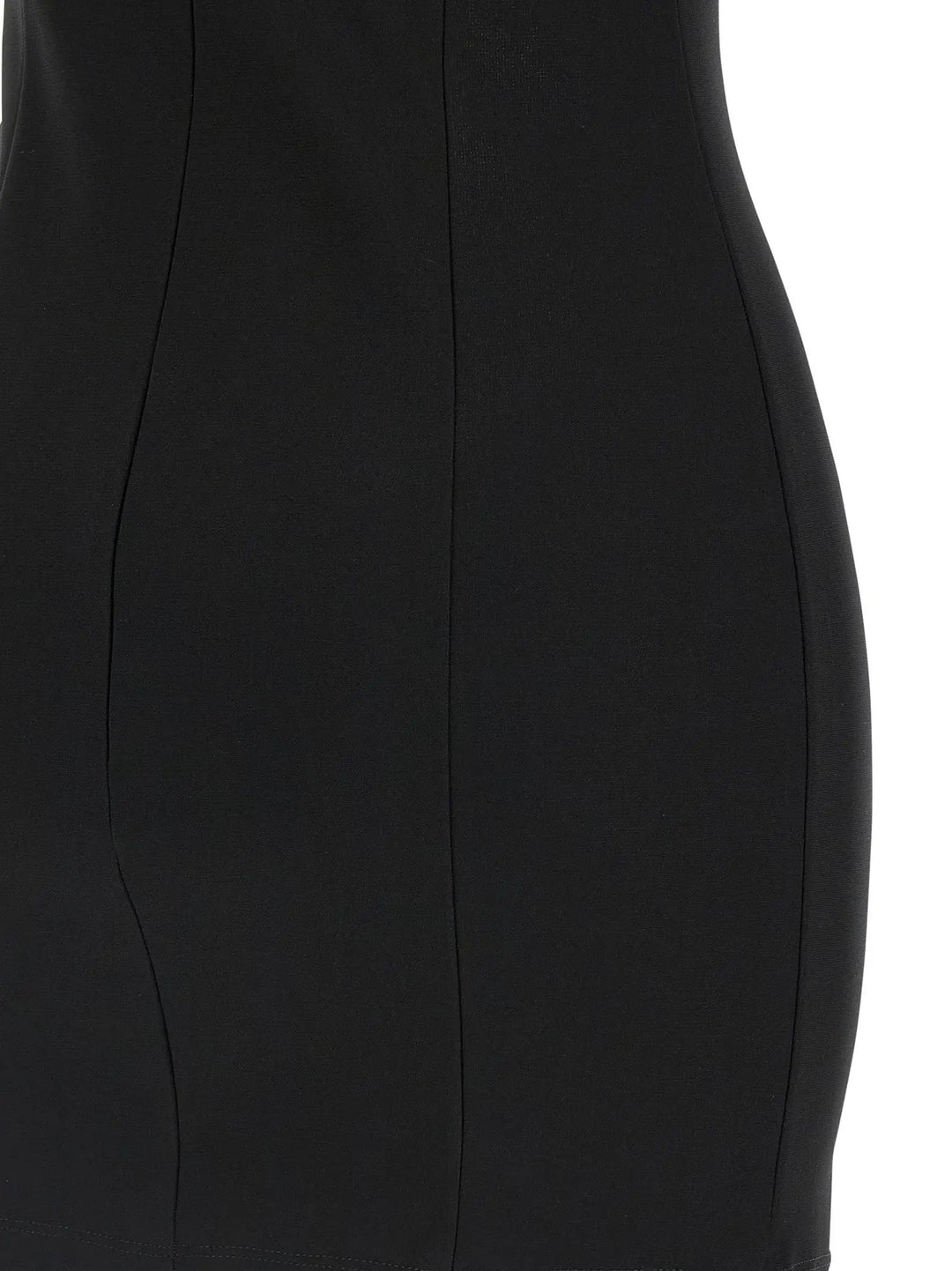 Nensi Dojaka Black Viscose Short Dress