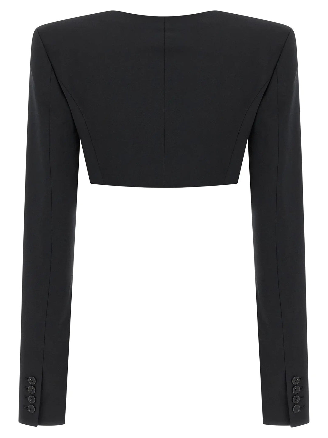 Nensi Dojaka Black Virgin Wool Blazer