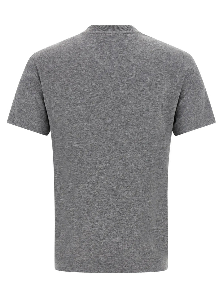 Fendi Gray Cotton T-Shirt