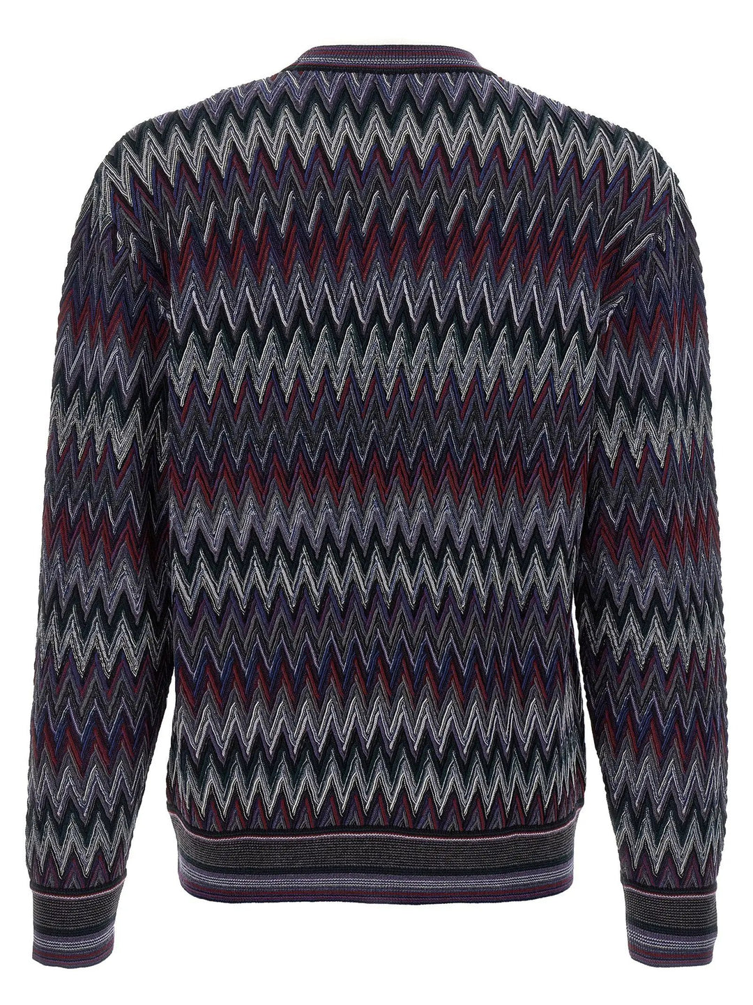 Missoni Blue Wool Cardigan