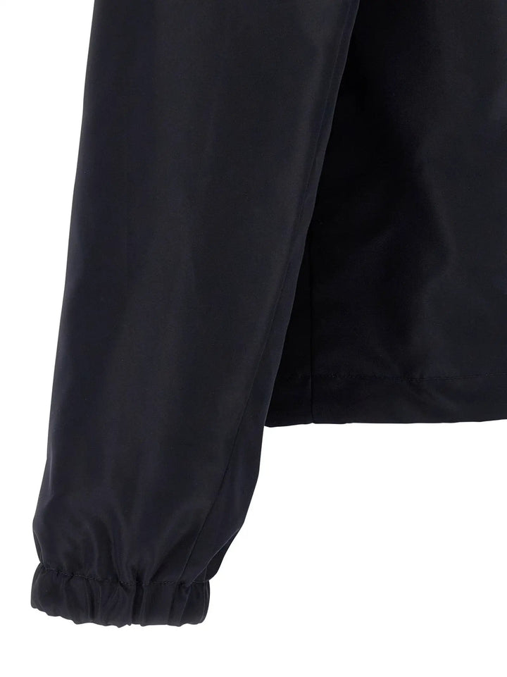 Fendi Blue Polyester Shell Jacket