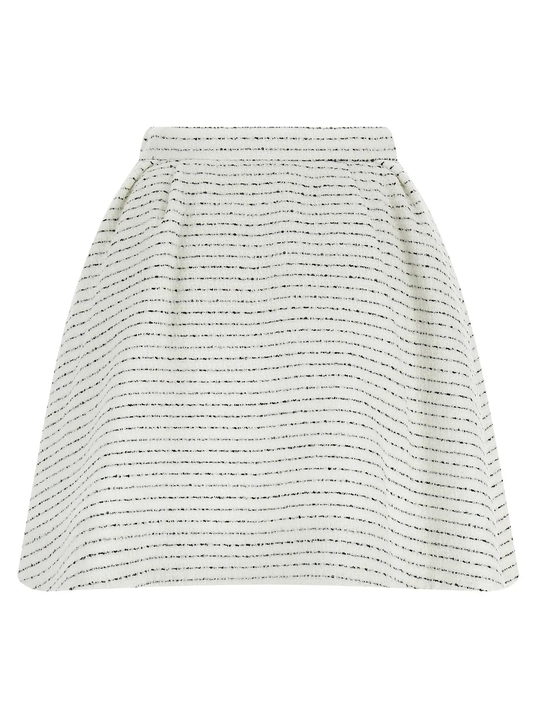 Alessandra Rich White Polyamide Long Skirt