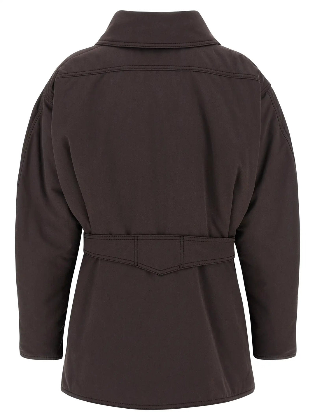 The Andamane Brown Polyester Parka