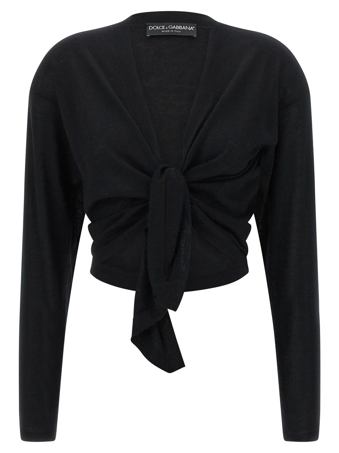 Dolce &amp; Gabbana Black Cashmere Cardigan