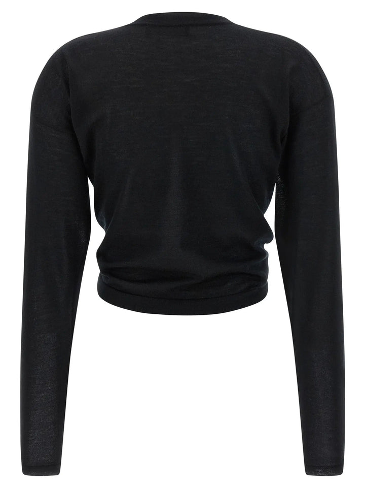 Dolce &amp; Gabbana Black Cashmere Cardigan