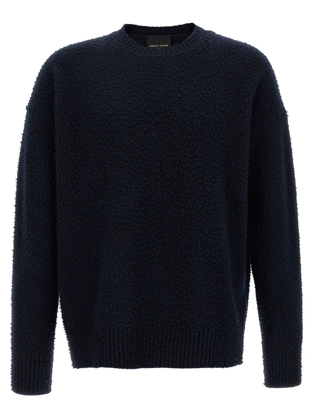 Roberto Collina Blue Merino Wool Cardigan