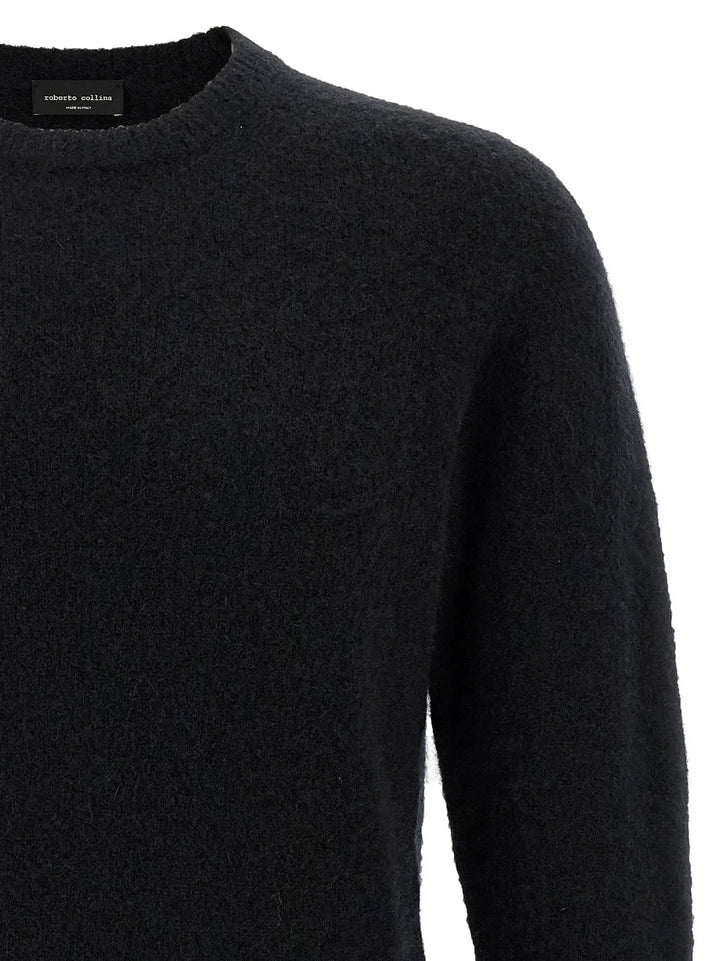Roberto Collina Black Cashmere Cardigan
