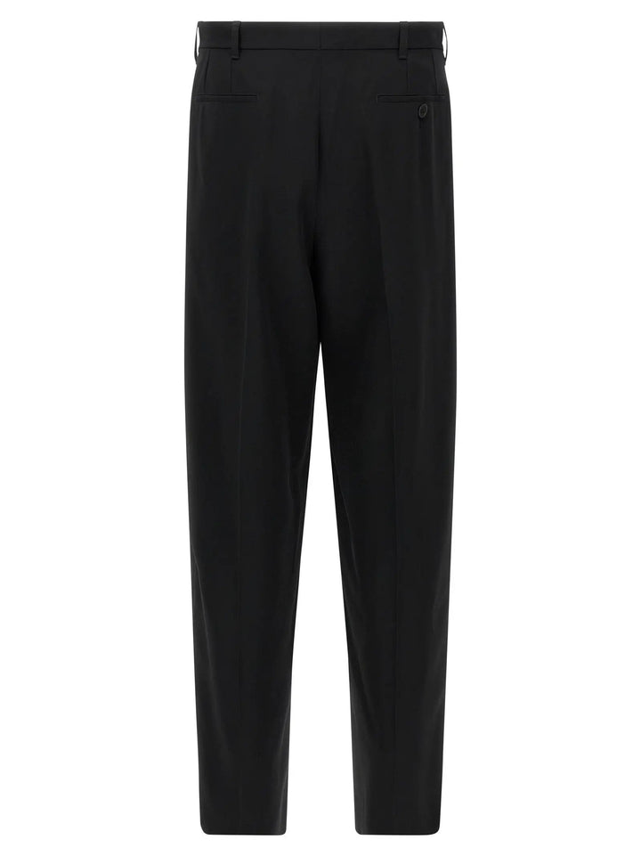 Marni Black Virgin Wool Dress Pants