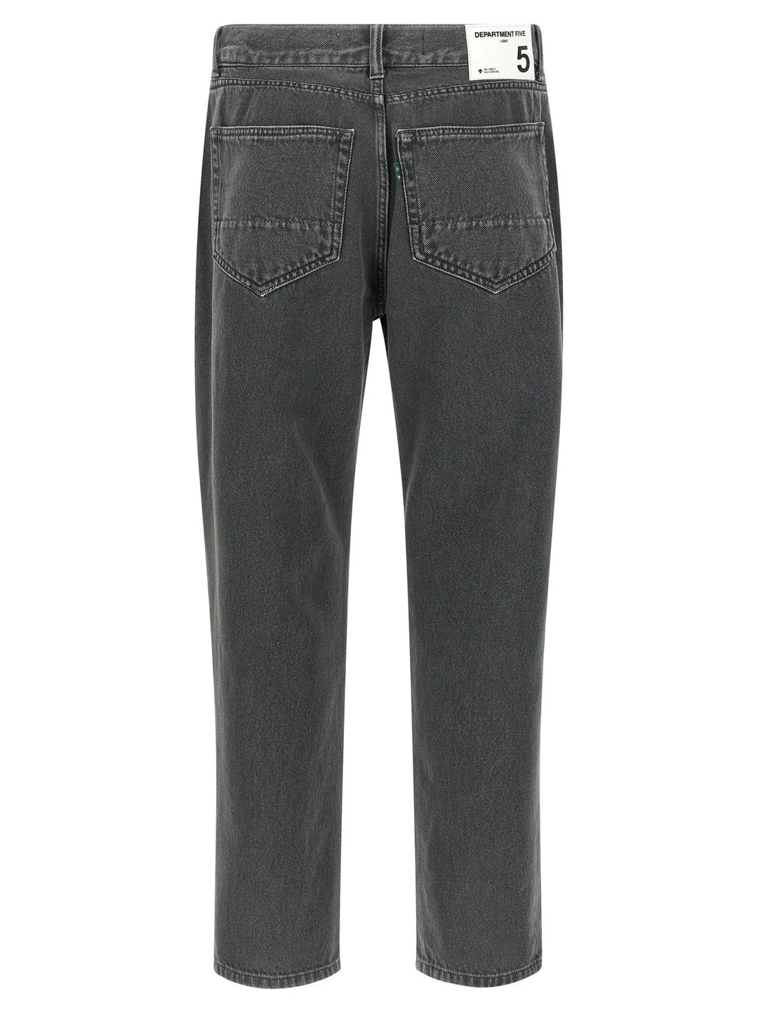 Department 5 Gray Cotton Cropped Jeans
