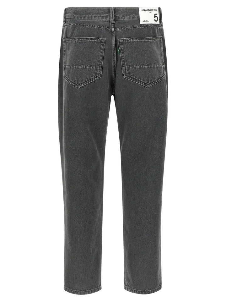 Department 5 Gray Cotton Cropped Jeans