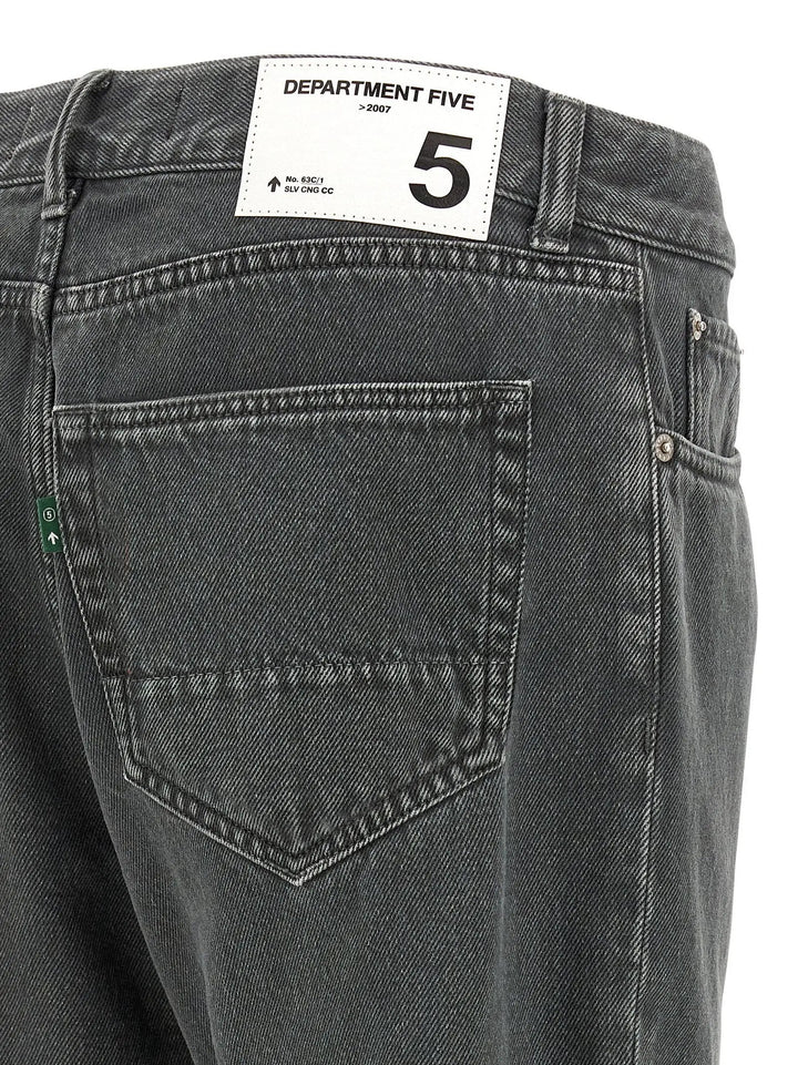 Department 5 Gray Cotton Cropped Jeans