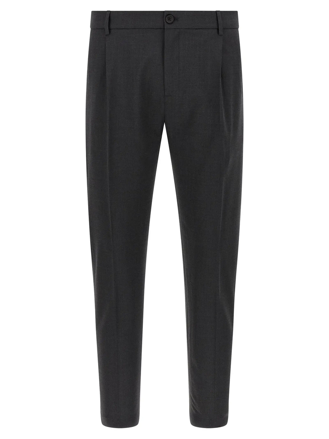 Department 5 Gray Virgin Wool Cropped Pants