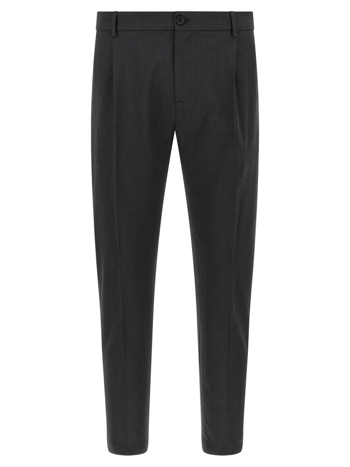Department 5 Gray Virgin Wool Cropped Pants