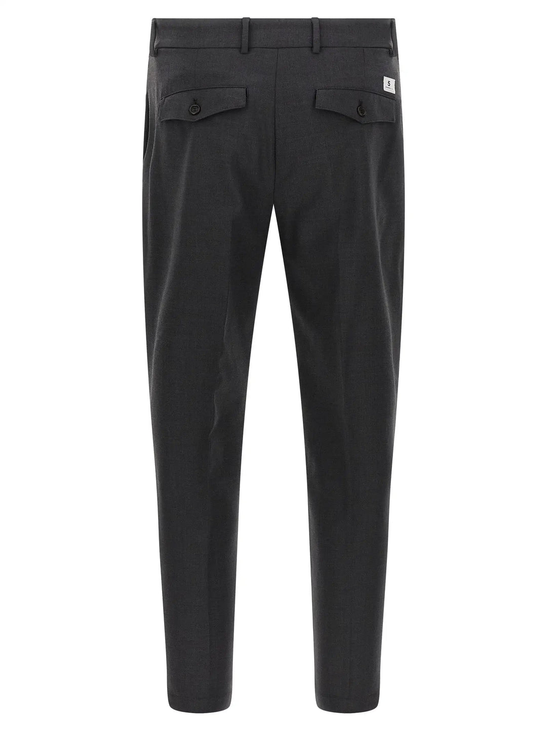 Department 5 Gray Virgin Wool Cropped Pants
