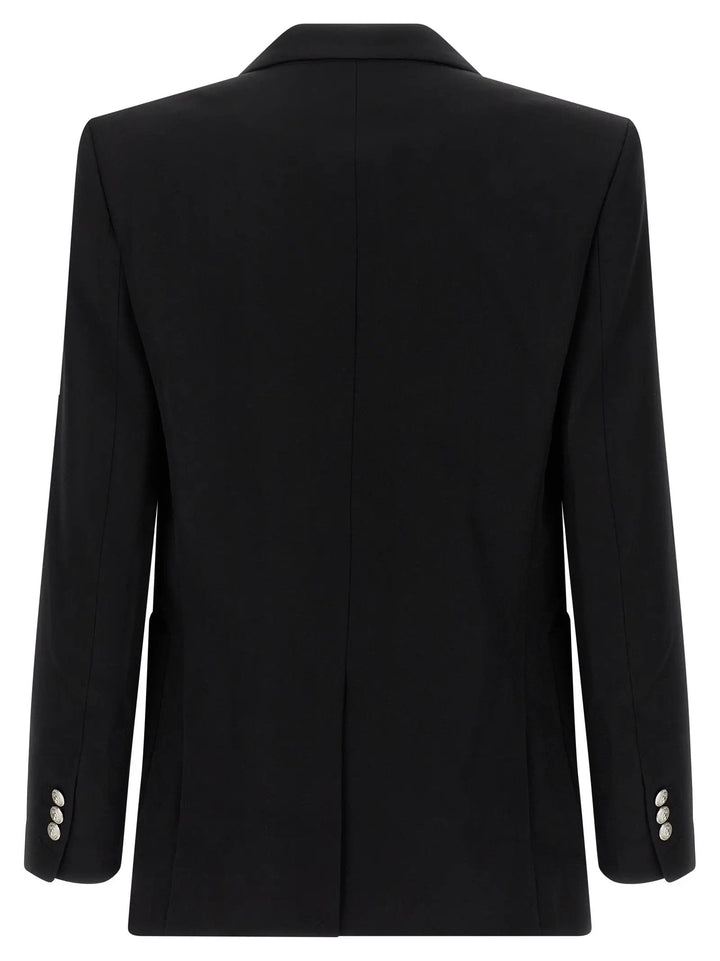 Balmain Black Virgin Wool Blazer