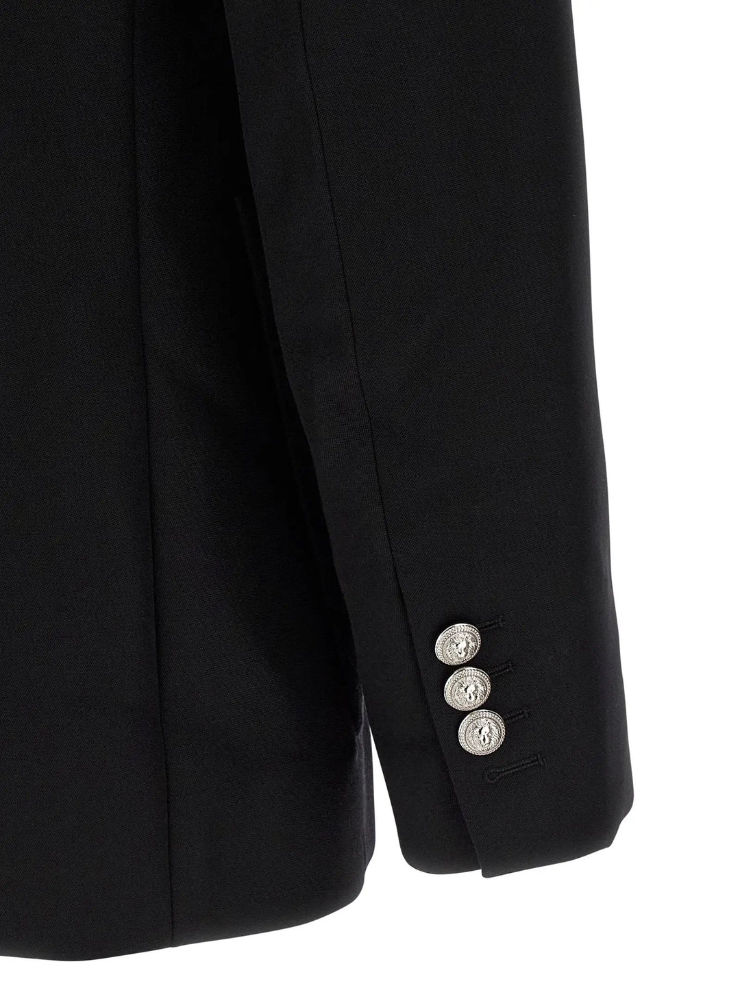 Balmain Black Virgin Wool Blazer
