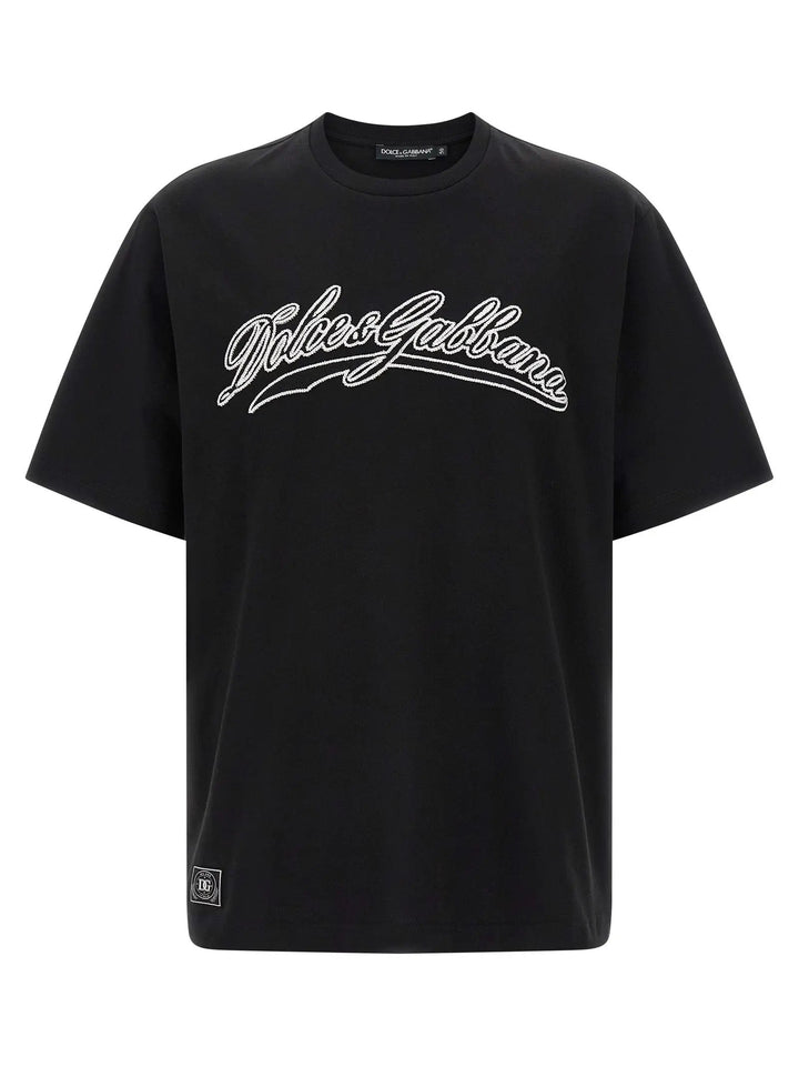 Dolce &amp; Gabbana Bicolor Cotton T-Shirt