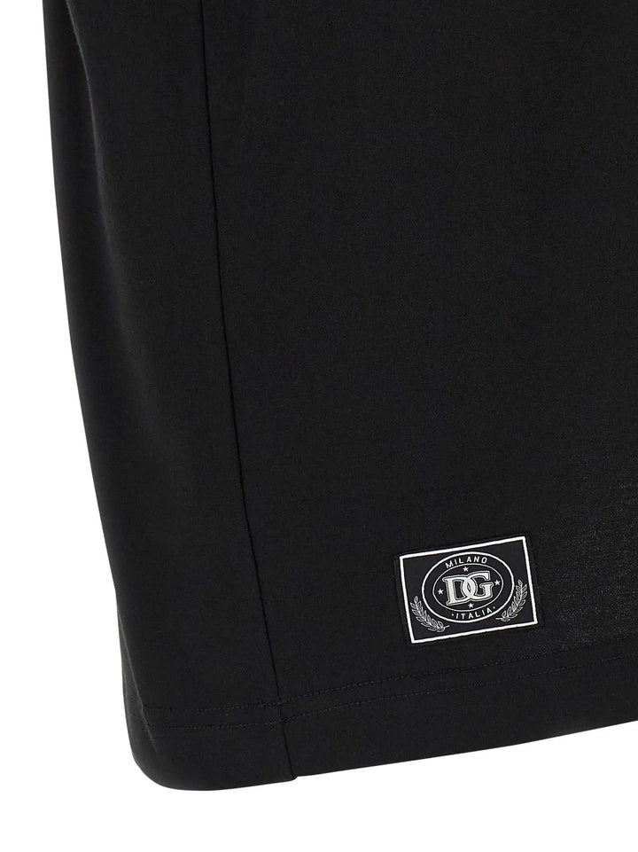 Dolce &amp; Gabbana Bicolor Cotton T-Shirt