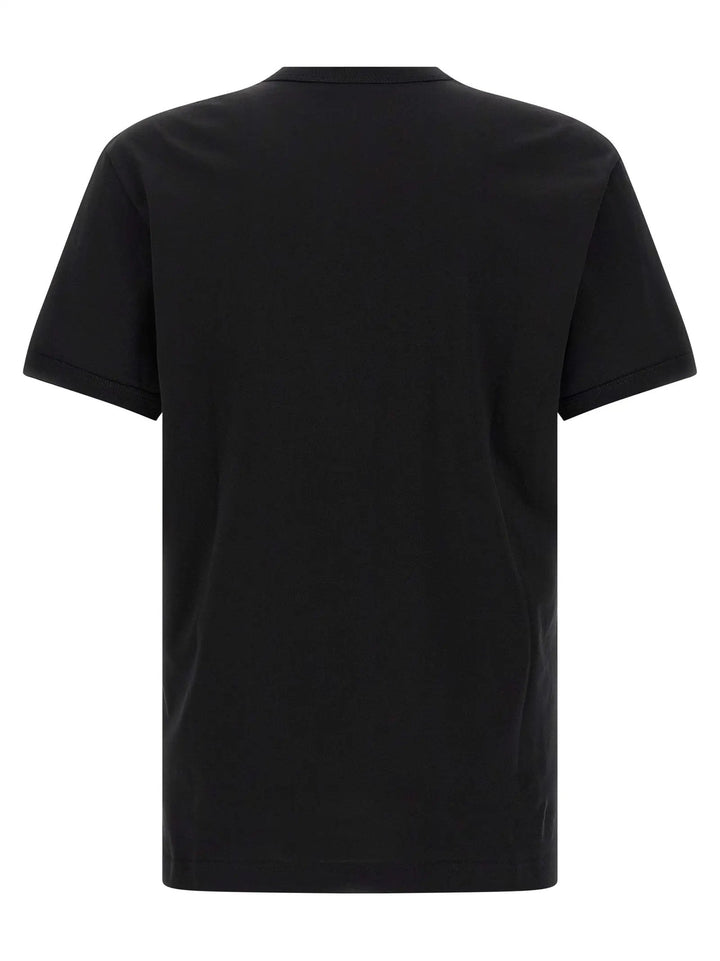Dolce &amp; Gabbana Black Cotton T-Shirt